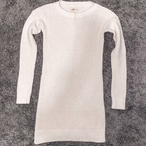 Hollister Cream Sweater Dress